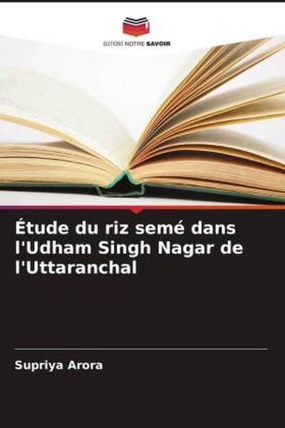 Étude du riz semé dans l’Udham Singh Nagar de l’Uttaranchal