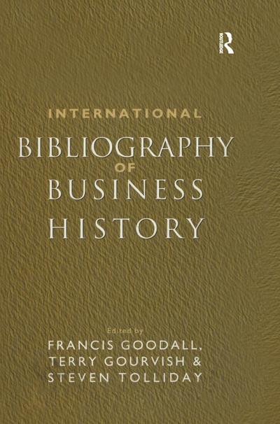International Bibliography of Business History