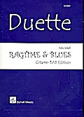 Ragtime & Blues: für 2 Gitarrenin Tabulatur
