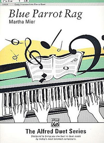 Blue Parrot Ragfor piano 4 hands