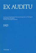 Ex Auditu - Volume 01
