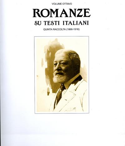 Romanze su testi italiane vol.5per canto e pianoforte