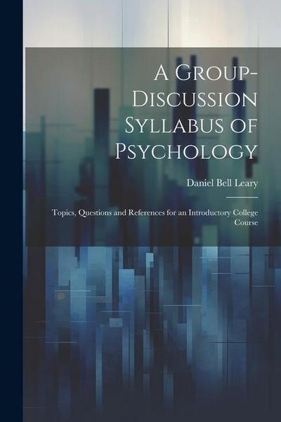 A Group-Discussion Syllabus of Psychology