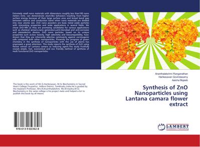 Synthesis of ZnO Nanoparticles using Lantana camara flower extract