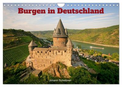 Burgen in Deutschland (Wandkalender 2026 DIN A4 quer), CALVENDO Monatskalender