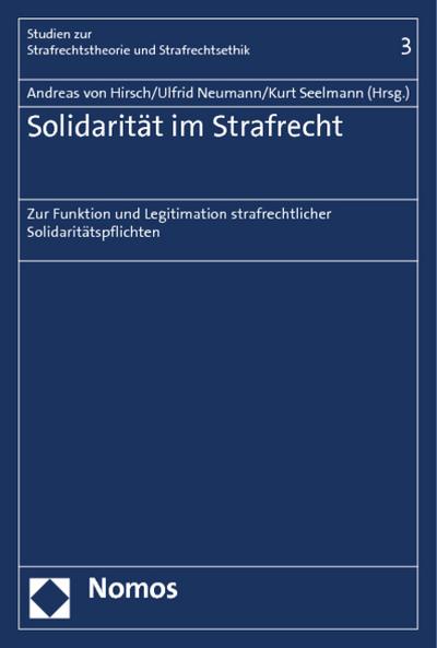 Solidarität im Strafrecht