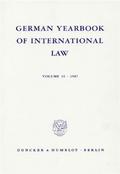 German Yearbook of International Law - Jahrbuch für Internationales Recht.