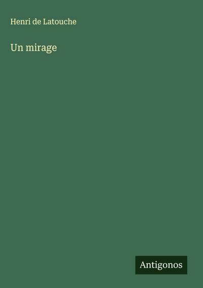 Un mirage