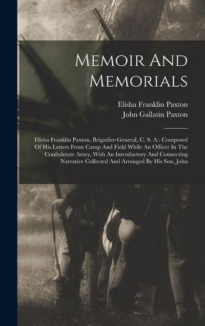 Memoir And Memorials