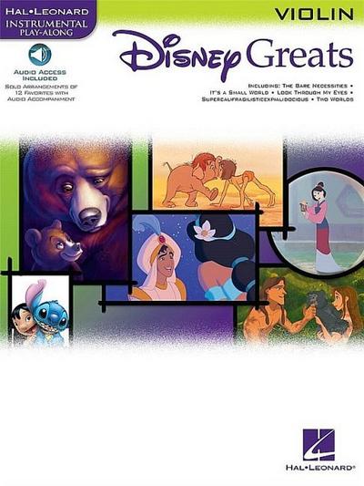 Disney Greats-Violin [With CD (Audio)]