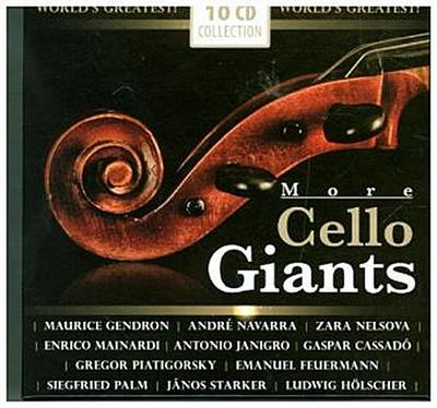 More Cello Giants, 10 Audio-CDs