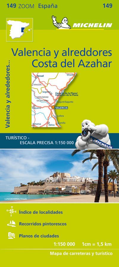 Valencia C.D. Azahar - Zoom Map 149. 1 : 150 000