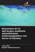 Rimozione di Cu dall’acqua mediante adsorbimento elettromagnetico con bucce di banana