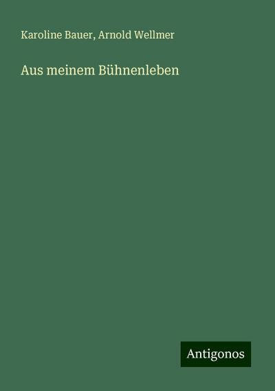 Bauer, K: Aus meinem Bühnenleben