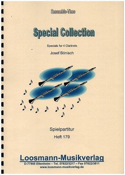 Special Collectionfor 4 clarinets