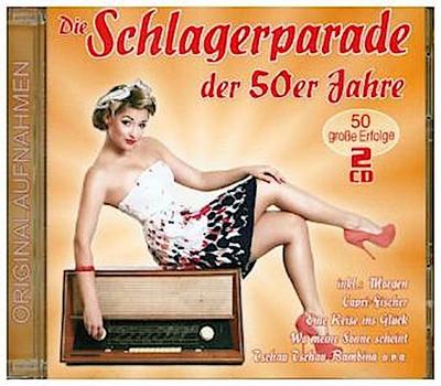 Die Schlagerparade der 50er Jahre, 2 Audio-CDs