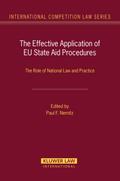 Effective Application of EU State Aid Procedures