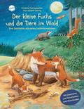 Der kleine Fuchs und die Tiere im Wald