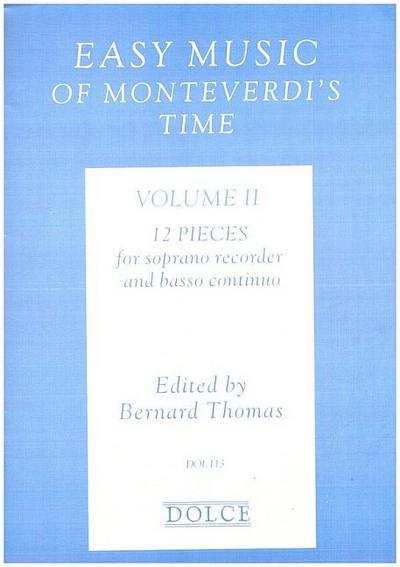 12 Pieces vol.2for soprano recorder and bc