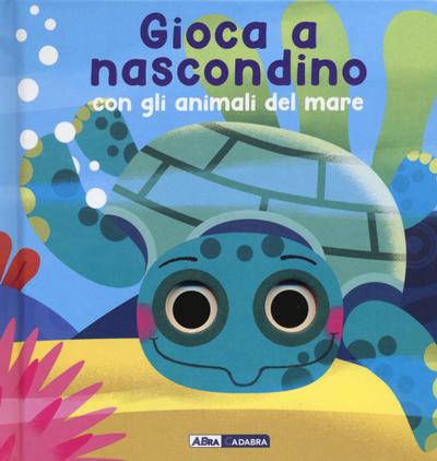 Gioca a nascondino con gli animali del mare. Dietro ai buchi