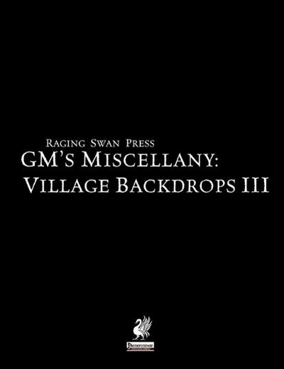 Raging Swan’s GM’s Miscellany