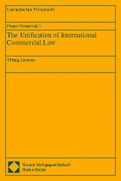 The Unification of International Commercial Law