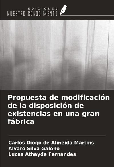 Propuesta de modificación de la disposición de existencias en una gran fábrica