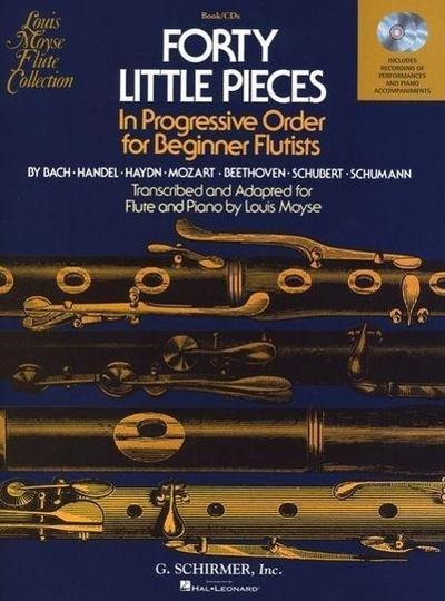 Forty Little Pieces (Book/Online Audio)