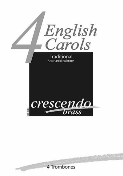 4 English Carols (Traditional)für  4 Posaunen