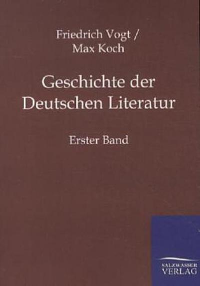 Geschichte der Deutschen Literatur