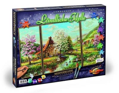 Schipper Malen nach Zahlen - Ländliche Idylle (Triptychon)