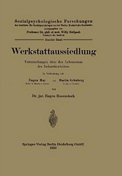Werkstattaussiedlung