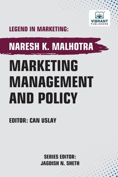 Marketing Management and Policy