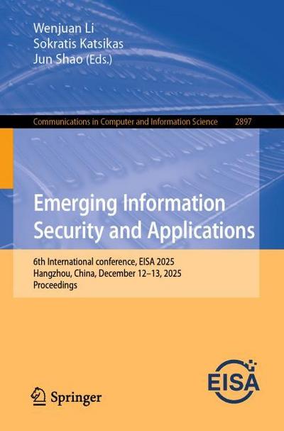 Emerging Information Security and Applications