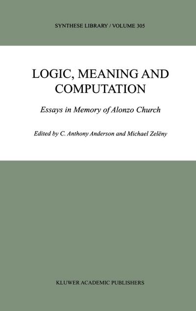 Logic, Meaning and Computation