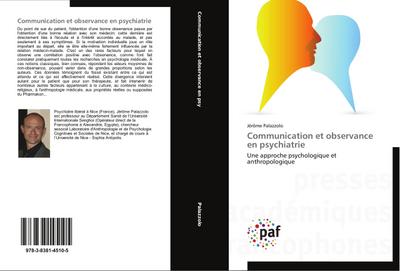Communication et observance en psychiatrie: Une approche psychologique et anthropologique (Omn.Pres.Franc.)