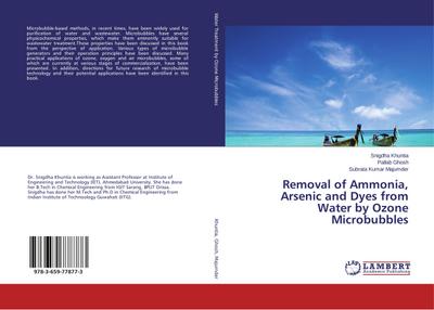 Removal of Ammonia, Arsenic and Dyes from Water by Ozone Microbubbles