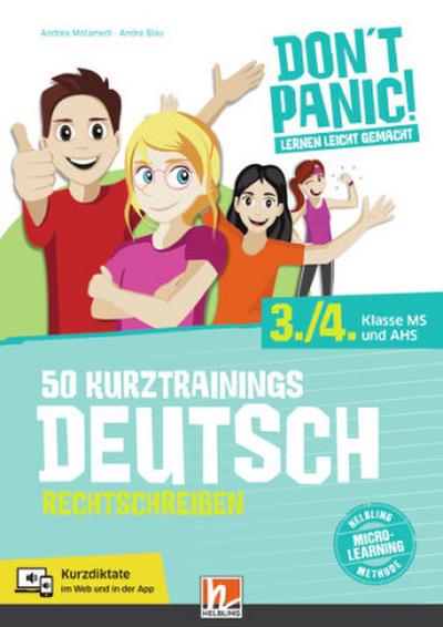 DON’T PANIC! Lernen leicht gemacht, 50 Kurztrainings Deutsch