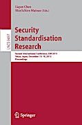 Security Standardisation Research