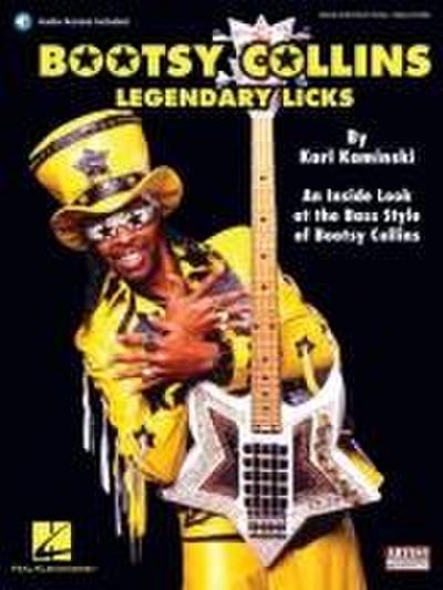 Bootsy Collins Legendary Licks: An Inside Look at the Bass Style of Bootsy Collins (Book/Online Audio) [With CD (Audio)]
