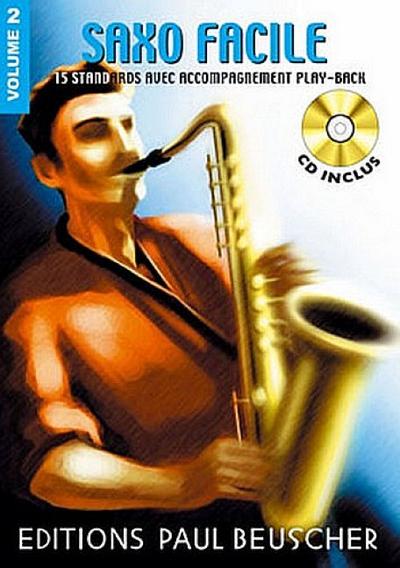 Saxo facile vol.2 (+CD) 15 standards