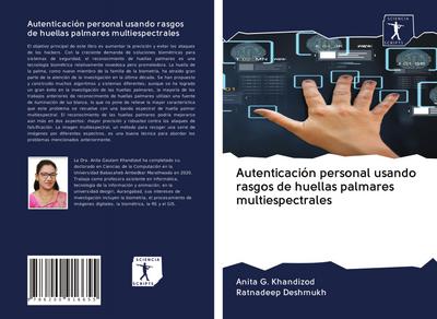 Autenticación personal usando rasgos de huellas palmares multiespectrales
