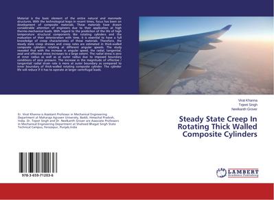 Steady State Creep In Rotating Thick Walled Composite Cylinders