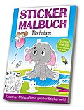 Sticker-Malbuch - Tierbabys