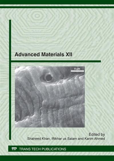 Advanced Materials XII