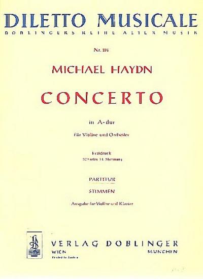 Concerto A-Durfür Violine und Orchester