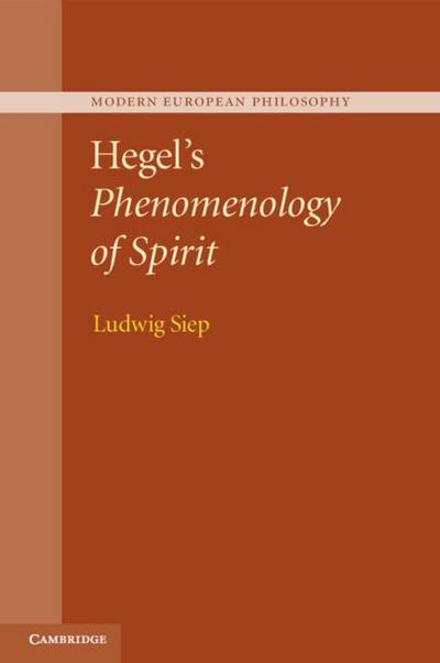 Hegel’s Phenomenology of Spirit