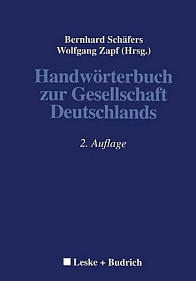 Handwörterbuch zur Gesellschaft Deutschlands