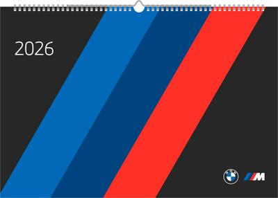 BMW M Wandkalender 2026