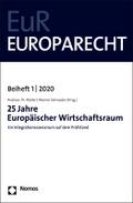 25 Jahre Europäischer Wirtschaftsraum